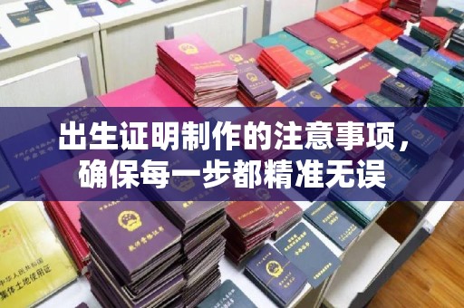 锡林郭勒出生证明制作的注意事项，确保每一步都精准无误